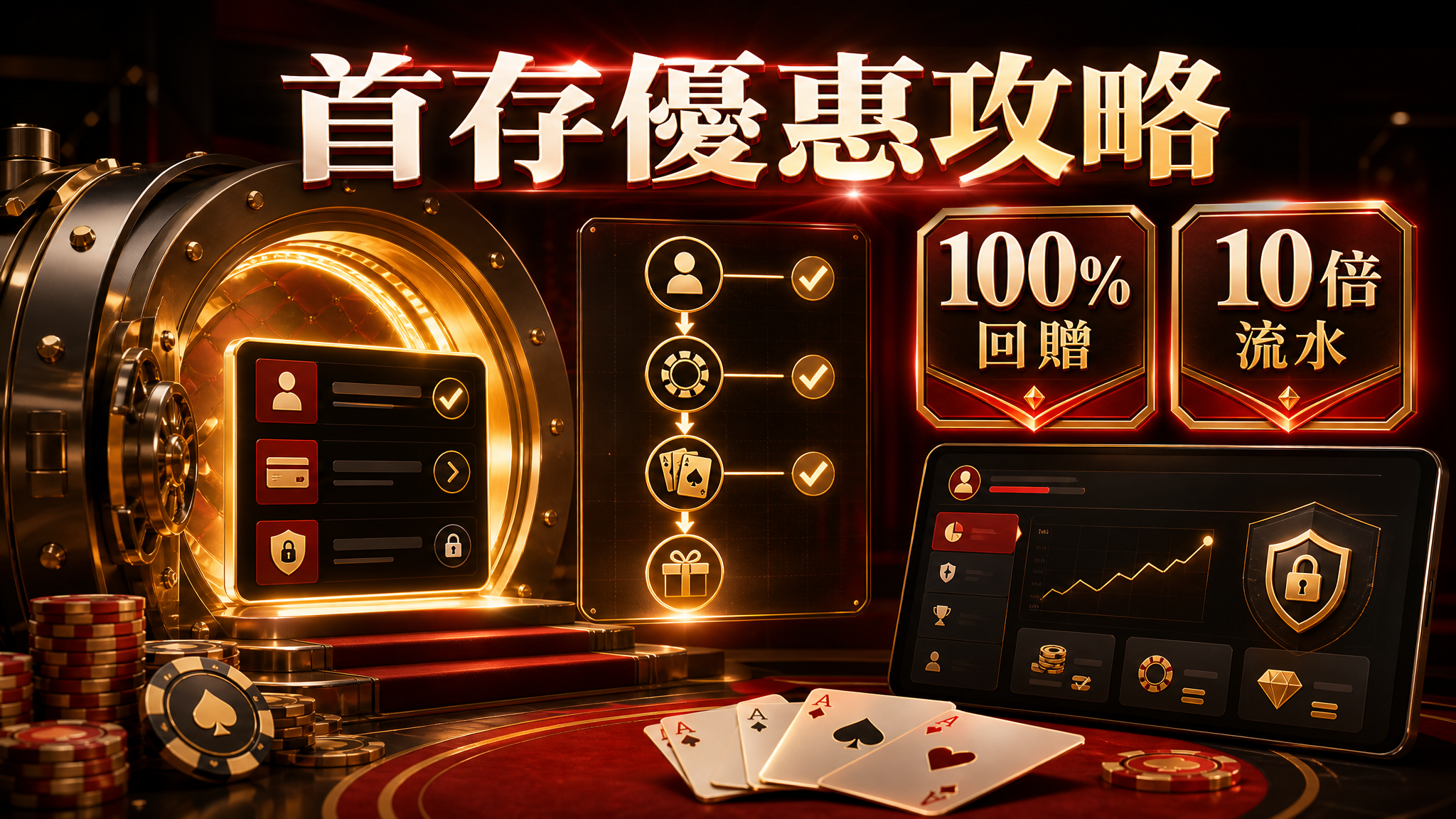 首存優惠攻略：高達 100% 回贈與 10 倍流水解鎖技巧 (2026 常駐版)