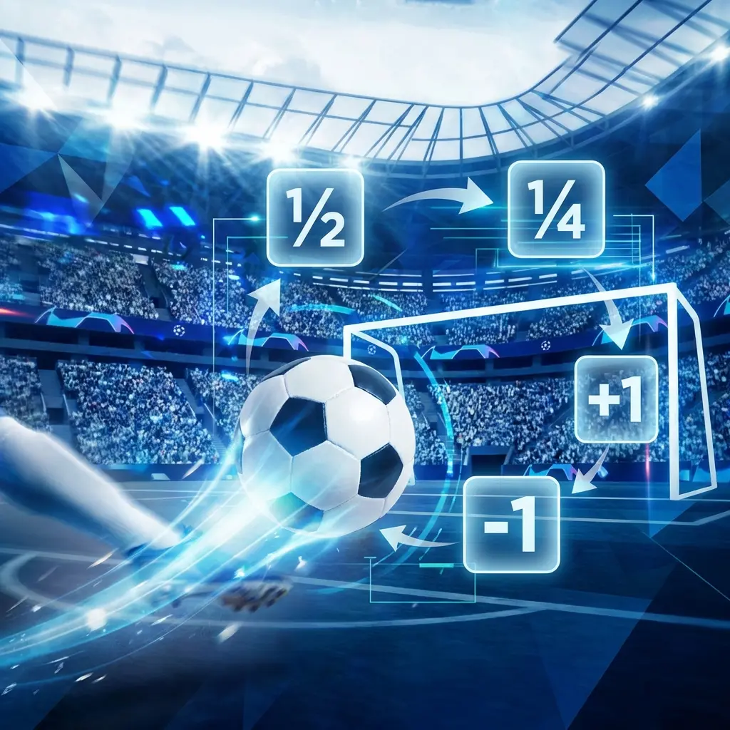 英超讓球盤 (Asian Handicap) 投注全攻略：半球/一球點計數？贏錢模型分享 (2026)