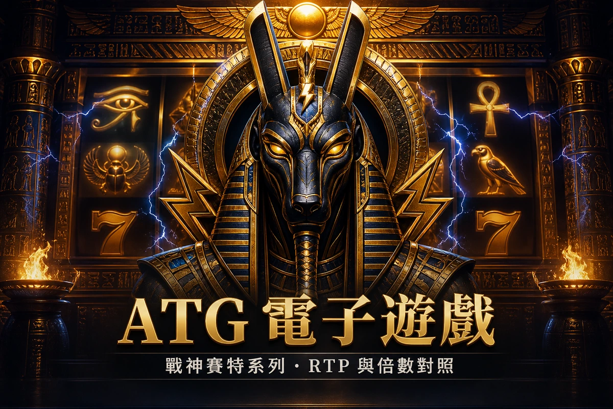 ATG 電子遊戲戰神賽特系列 RTP 與最高倍數對照封面