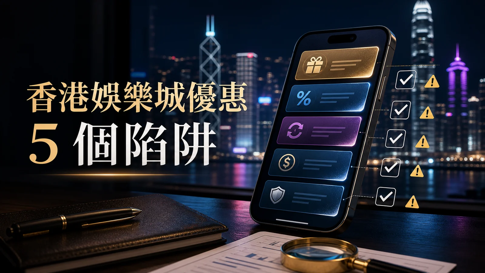 香港娛樂城優惠 5 個陷阱封面