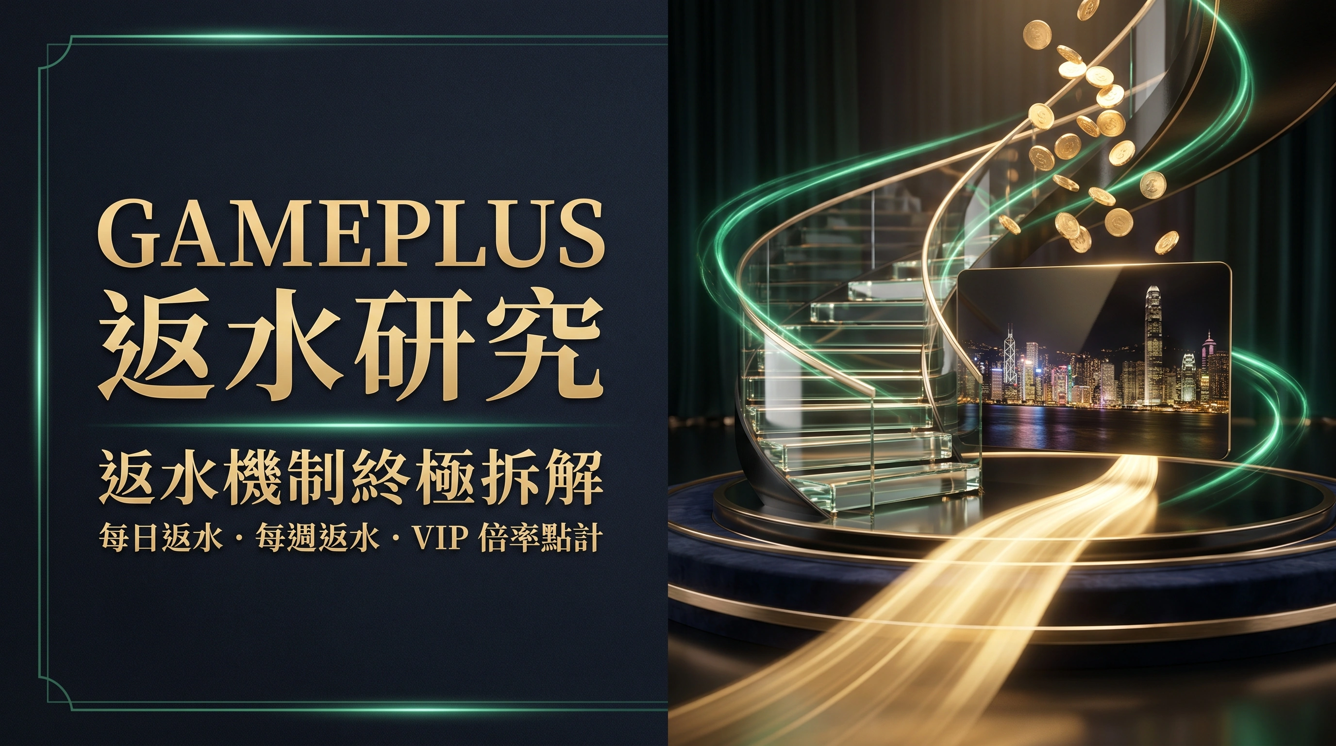 GamePlus 返水機制終極拆解｜每日返水、每週返水、VIP返水倍率同流水點計