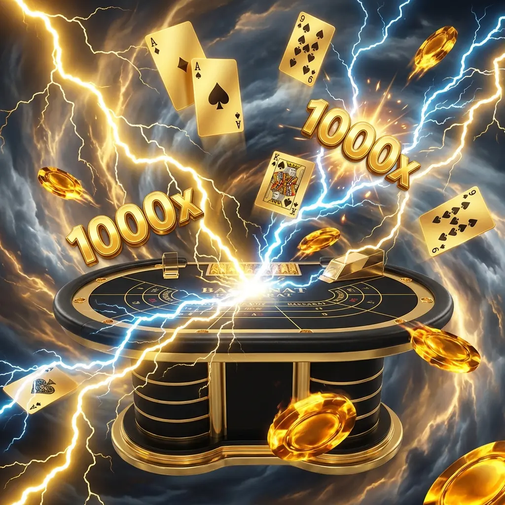 新遊戲上架：Evolution「超級閃電百家樂」登陸 GamePlus！最高 1000x 倍率試玩 (2026 深度評測)