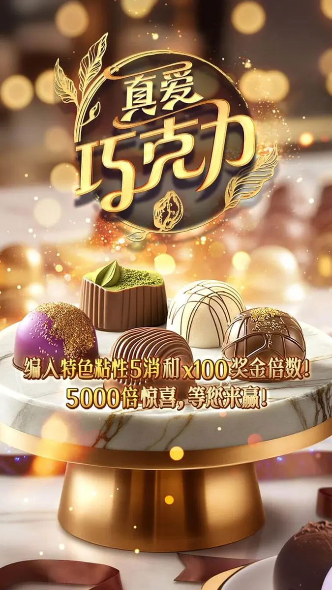 真愛巧克力(Chocolate Deluxe)遊戲總覽 - 官方主視覺