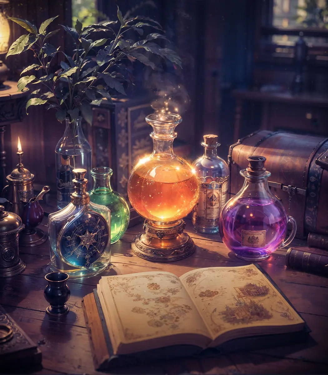魔法藥水 Mystic Potion 遊戲介紹 - 直向背景