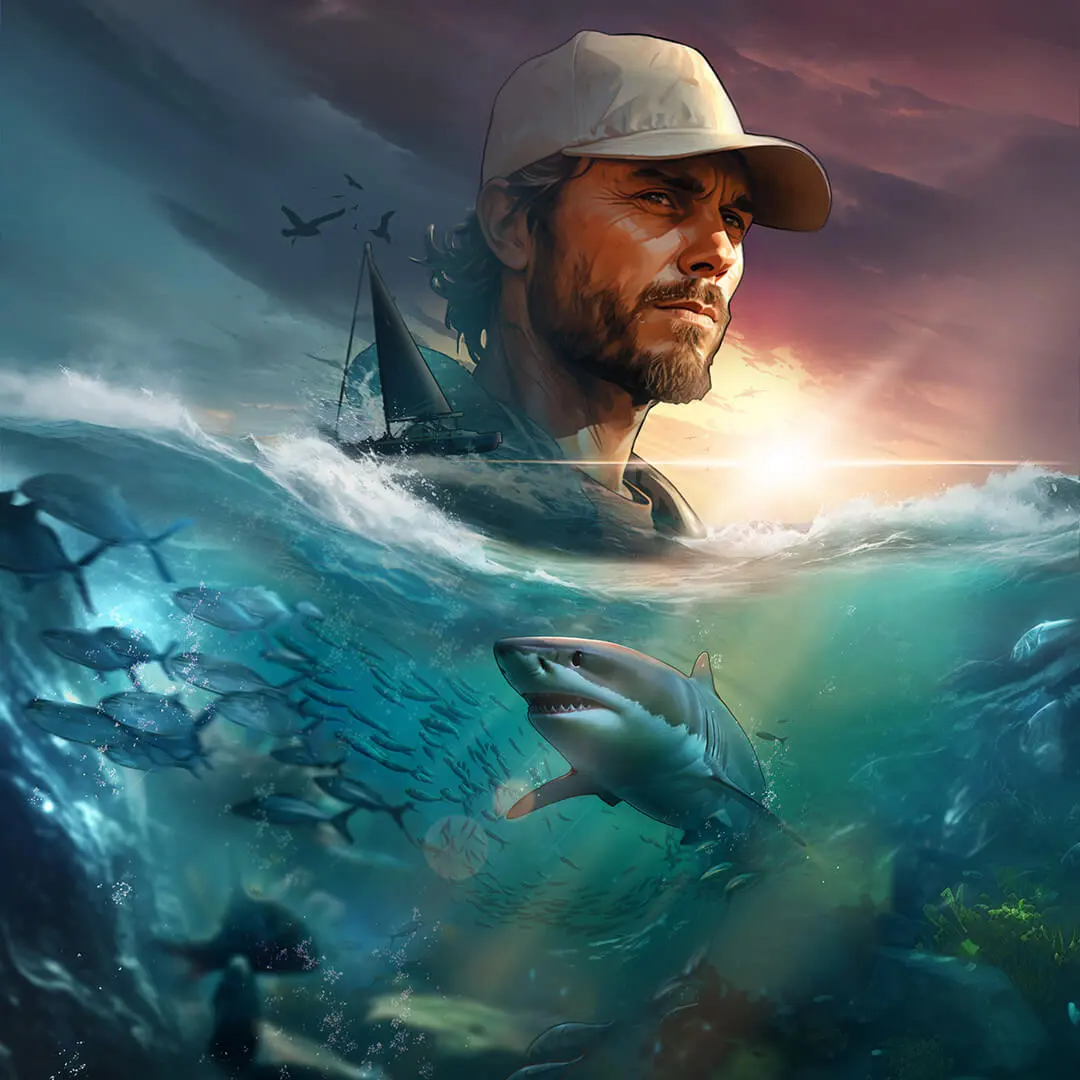 鯊魚賞金 Shark Bounty|PG SOFT 深海獵鯊消除類老虎機完整介紹 - 橫向背景